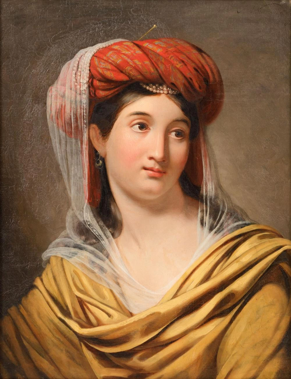 Bella fanciulla con turbante, 1823